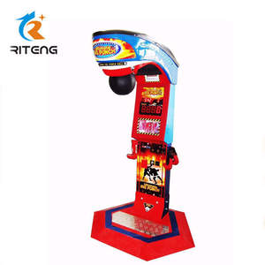 Coin Operated Ticket Redemption Boxing Arcade Game Machine Big Punch Machine Boxing For Sale