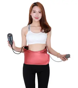 Thermal lumbar massage electric heating of massage belt for body