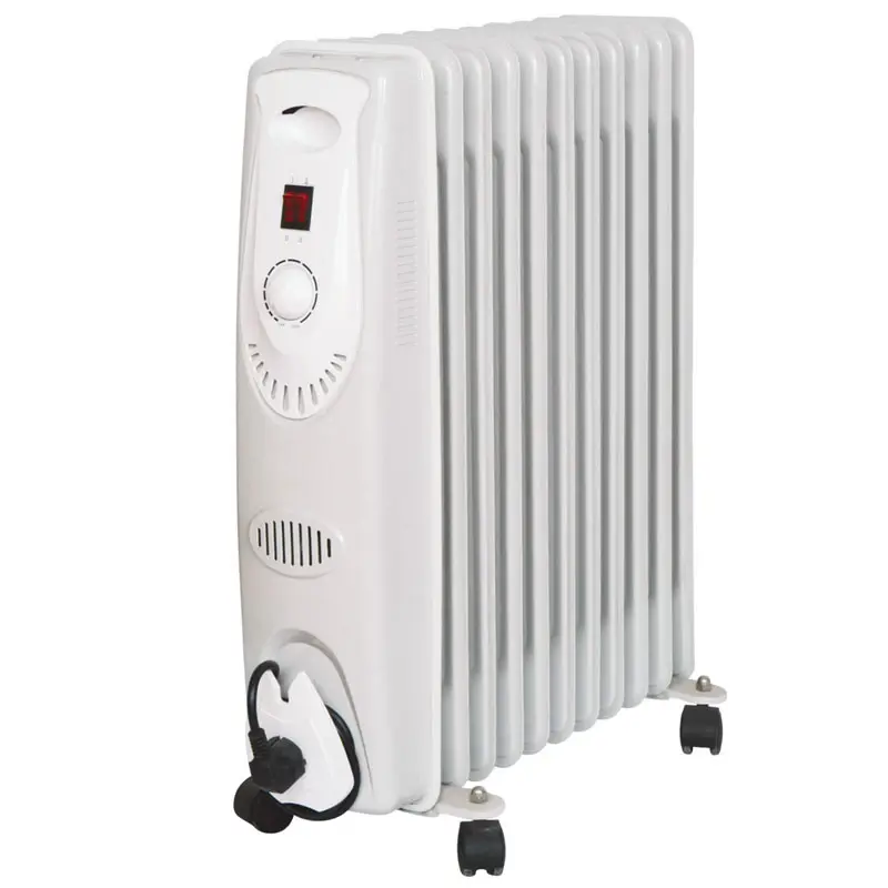Hot Selling China Manufacturer Wholesale OEM Tip-Over & Overheating Electrical Popular Oil filled Heater