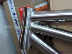 Super light titanium <span class=keywords><strong>mtb</strong></span> cuadro de la bicicleta tándem personalizado dos asiento moutain tandem 29 marcos XACD tándem - Product Image 2