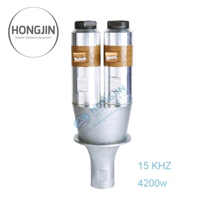 Transductor Ultrasónico de Alta Potencia HONGJIN de 15KHZ y 4200W / Vibradores Dobles para Máquina de Soldadura - Product Image 2