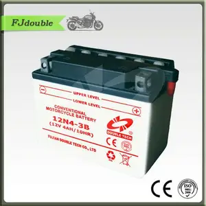 ตะกั่วกรดบำรุงรักษาฟรีแบตเตอรี่รถจักรยานยนต์ไฟฟ้า12n4- 3b( 12v4ah)