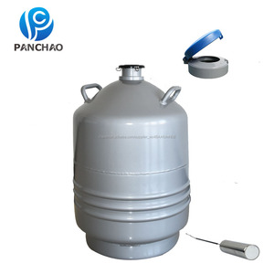 Semen esperma embriones transferencia contenedor YDS-30B nitrógeno líquido transporte almacenamiento Dewar - Product Image 1