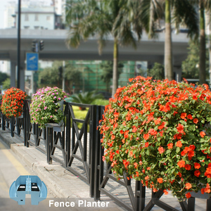 Jardinières suspendues colorées pour balustrade de <span class=keywords><strong>balcon</strong></span> - Product Image 2