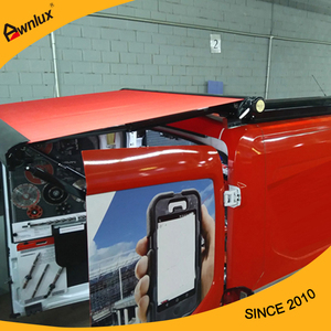 Awnlux RV toit <span class=keywords><strong>auvent</strong></span> 2.5M cadre en alliage d'aluminium cassette rétractable camping-car pare-soleil monté sur le dessus <span class=keywords><strong>caravane</strong></span> rv auvents - Product Image 5