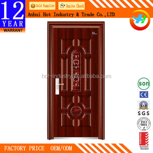 ประตูเหล็กสลัก<span class=keywords><strong>ล</strong></span>ายนูนด้านนอกประตูเหล็กผิวประตูกันน้ำ - Product Image 2