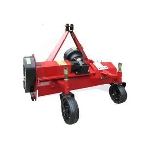 Height adjustable tow behind Lawn Flail Mower for tractor for sale