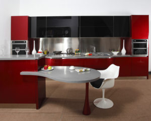 Hangzhou Vermont nuevo gabinete <span class=keywords><strong>de</strong></span> <span class=keywords><strong>cocina</strong></span> <span class=keywords><strong>de</strong></span> laca <span class=keywords><strong>de</strong></span> alto brillo rojo con <span class=keywords><strong>puertas</strong></span> <span class=keywords><strong>de</strong></span> <span class=keywords><strong>vidrio</strong></span> templado negro gabinetes <span class=keywords><strong>de</strong></span> <span class=keywords><strong>cocina</strong></span> - Product Image 2