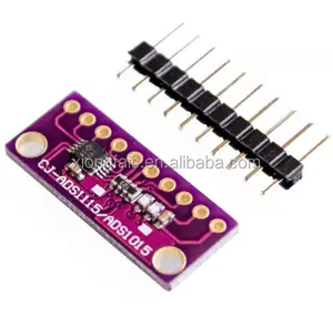 Modul I2C ADS1115 16 Bit ADC 4 Saluran, dengan Amplifier Gain Yang Dapat Diprogram 2.0V Hingga 5.5V RPi