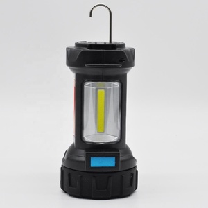 Trébol Super brillante <span class=keywords><strong>de</strong></span> proyector portátil versátil Luz <span class=keywords><strong>de</strong></span> camping al aire libre 4 * AA baterías 3W COB led lámpara - Product Image 5