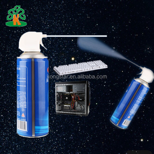 OEM 400ml Teclado de ordenador Cámara Aerosol Removedor de polvo <span class=keywords><strong>Gas</strong></span> comprimido Air Duster Spray - Product Image 1