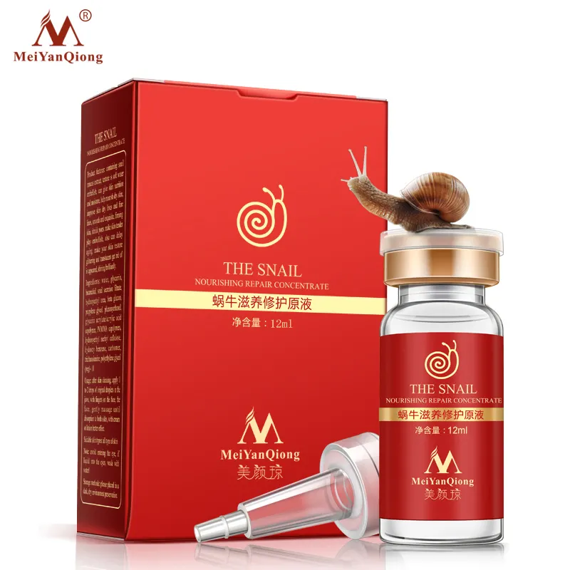 Meiyanqiong Chăm Sóc Da SNAIL Original Lỏng Chống Lão Hóa Dưỡng Ẩm Trẻ Hóa Chống Nhăn Sửa Chữa Ốc Huyết Thanh