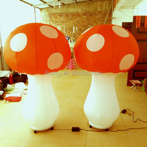 Grandi Funghi Gonfiabili Luminosi a LED di Natale in Stile <span class=keywords><strong>Alice</strong></span> nel Paese delle Meraviglie, Colore Personalizzabile, in Tessuto di Nylon 190T per Parchi a Tema/Mercati - Product Image 1