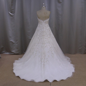 XF5874 haute qualité perlée lourde sirène robe de <span class=keywords><strong>mariage</strong></span> - Product Image 3