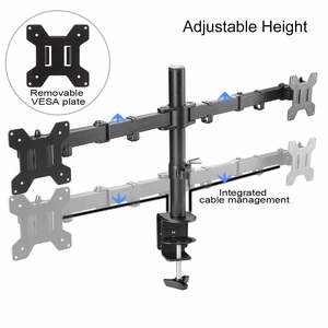 ยืดหยุ่นได้ถึง 27 นิ้ว <span class=keywords><strong>vesa</strong></span> 100x100 multi monitor <span class=keywords><strong>stand</strong></span> - Product Image 5