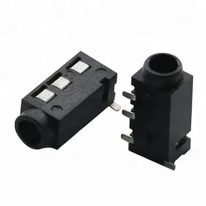 PJ-320D 3.5 milímetros TRS conector Jack de Áudio