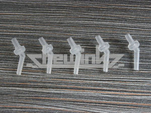 Disposable Manual Class I Mixing Tip Medical Dental <b>Oral</b> Flat PP Clear White - Product Image 3
