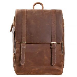 <span class=keywords><strong>Zaino</strong></span> da <span class=keywords><strong>Uomo</strong></span> in Vera <span class=keywords><strong>Pelle</strong></span> Ecologica Stile Inglese Impermeabile per Laptop Sport Viaggio Lavoro Alta Qualità - Product Image 1