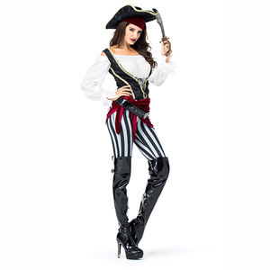2018 नई उत्पाद महिलाओं सेक्सी कप्तान जैक स्पैरो समुद्री डाकू कॉस्टयूम - Product Image 5