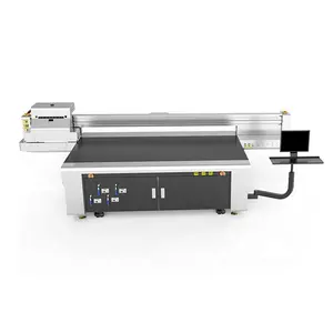 A0 Format Besar Digital GH2220 Printhead UV LED Papan Akrilik Printer