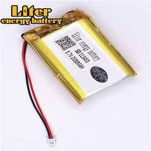 Plug 1.25-2 P 113450 2500 mah 3.7 V lipo battery Rechargeable solar li ion polymer lithium battery with PCM - Product Image 1