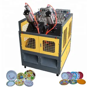 Manufactures Paper Dish Machine Price Paper Plate Raw Material Making Machine