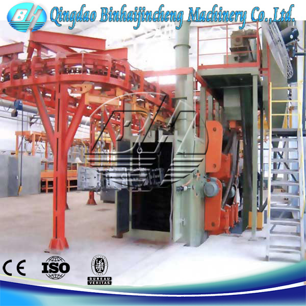 поставить catenarty abrator/контактной дробеструйная машина