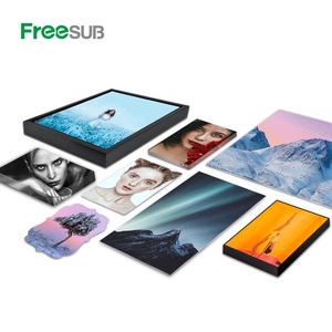 Lot de 100 coques en aluminium Sublimation de Photo, 20x30cm, vente en gros, promotion