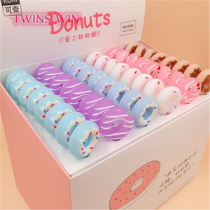 Papeterie <span class=keywords><strong>Kawaii</strong></span>, achat en ligne mignon, stylo à encre liquide coloré en forme de beignet, 1213 - Product Image 5