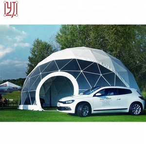 Guangzhou yijin 55 m transparente grande cúpula geodésica casa tienda - Product Image 1