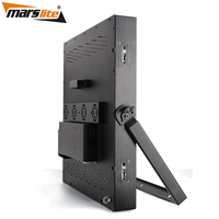 Luz led estroboscópica para dj, barra de luces de escenario 4 en 1, matriz atómica, control DMX, 25 ojos, 10w, RGBW