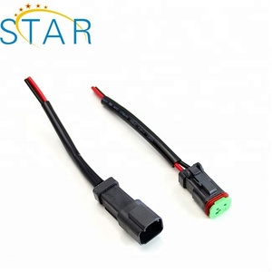 China fabrik 12 pin DT06-12S deutsch stecker DT04-12P kabelbaum kabel montage - Product Image 3