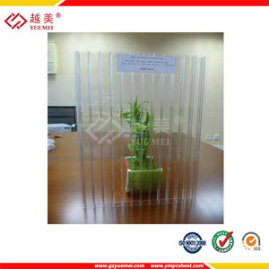 uv bảo vệ nhựa polycarbonate chống sương mù đơn tường tấm - Product Image 2