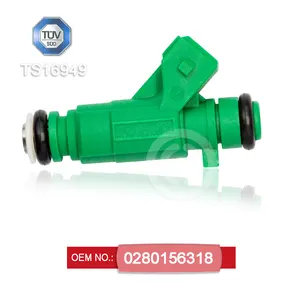 Ugello di iniezione di carburante OEM 0280156318 per Citroen Xsara pezzi di ricambio auto Peugeot 1007 made in China