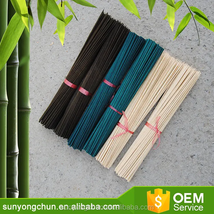 PVC Coated Color Bamboo Cane Flower Stick