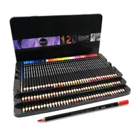 Worison Новый профессиональный уровень 24/36/48/72/120 цвет воды Цветные карандаши для рисования художественные карандаши набор для нейл Арта, набор для поставки