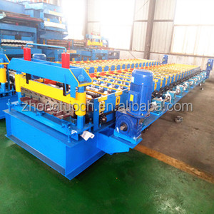 전체 자동 더블 레이어 <span class=keywords><strong>Rollformer</strong></span> 지붕 타일, 더블 레이어 롤 성형 기계 - Product Image 1