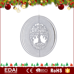 Increíble 5 "Cosmo SPINNER lágrima pared colgante decoración ornamento de metal para puerta - Product Image 4