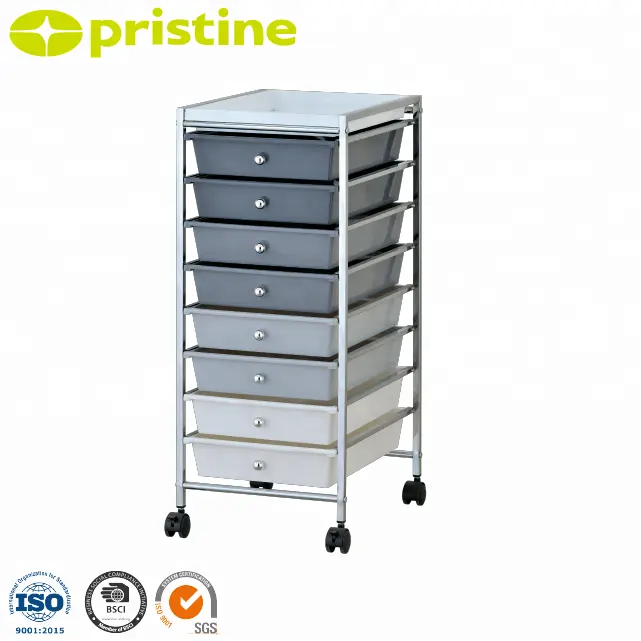 Cajones de plástico para almacenamiento de muebles del hogar