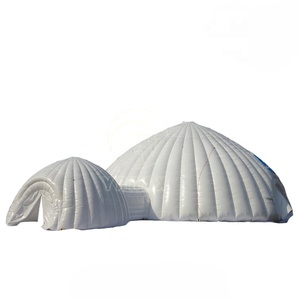 Tente blanche gonflable scellée à l'air à impression personnalisée Tente d'événement extérieur Publicité Gonflables Château gonflable commercial - Product Image 2