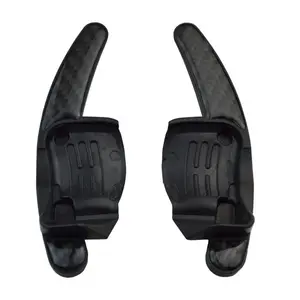 Carbon Black Paddle Shift Extensions DSG Voor Golf 5 MK5 6 MK6 R32 R R20