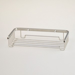 Jabonera de Esquina de Acero Inoxidable con Acabado Plateado de Diseño Original - Product Image 6