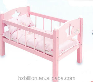 Dernier cri Meubles de <span class=keywords><strong>poupée</strong></span> bébé en bois de <span class=keywords><strong>18</strong></span> <span class=keywords><strong>pouces</strong></span> Jouet éducatif <span class=keywords><strong>Lit</strong></span> superposé avec literie en tissu <span class=keywords><strong>pour</strong></span> enfants - Product Image 2