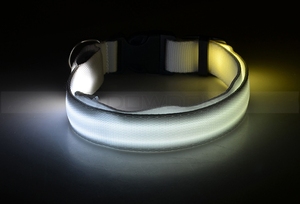 Collares para perros pequeños, seguridad nocturna, <span class=keywords><strong>LED</strong></span> brillante, suministros para mascotas, <span class=keywords><strong>Collar</strong></span> para perros y gatos - Product Image 3