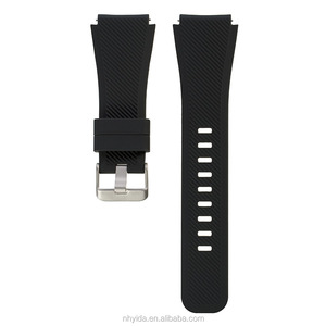 สายนาฬิกาอัจฉริยะแบบคลาสสิค วัสดุซิลิโคน สำหรับ <span class=keywords><strong>Samsung</strong></span> Galaxy <span class=keywords><strong>Gear</strong></span> <span class=keywords><strong>3</strong></span> S3 Frontier - Product Image 1