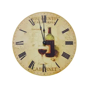 Decorative MDF wall clock