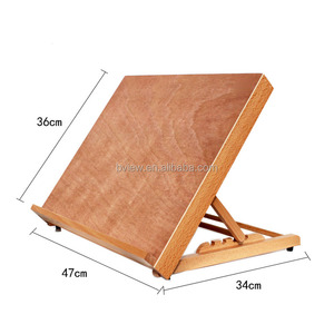 A2 Adjustable Wooden <strong>Easel</strong> Stand Wood <strong>Desktop</strong> Table <strong>Easel</strong> for Art - Product Image 5