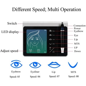 Máquina de maquillaje permanente Digital profesional de etiqueta privada pantalla táctil 3D Microblading ceja labio delineador de ojos MTS máquina de tatuaje - Product Image 3