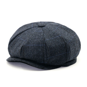 Moda gery lana su misura da uomo cap all'ingrosso duro tesa berretto - Product Image 6