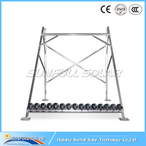 Système de chauffe-eau <span class=keywords><strong>solaire</strong></span> électrique compact à tubes sous vide pressurisés EN12976 45 degrés, 360L, en acier inoxydable, pour usage domestique et hôtelier - Product Image 3